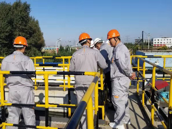 磁絮凝沉淀設備施工現場 磁絮凝沉淀設備施工現場